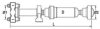 SPIDAN 28054 Propshaft, axle drive